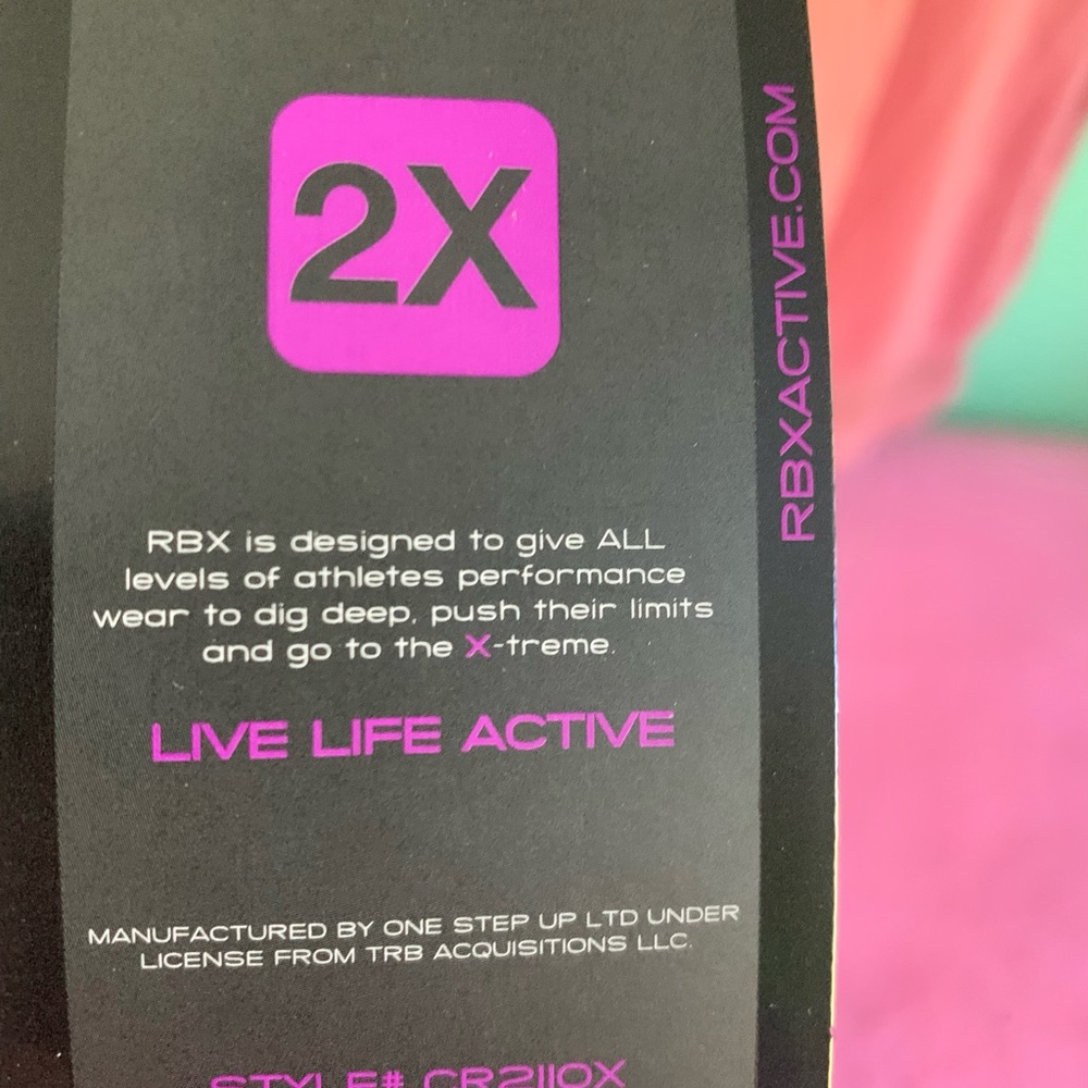 Pink RBX Top NWT - Picture 5 of 6